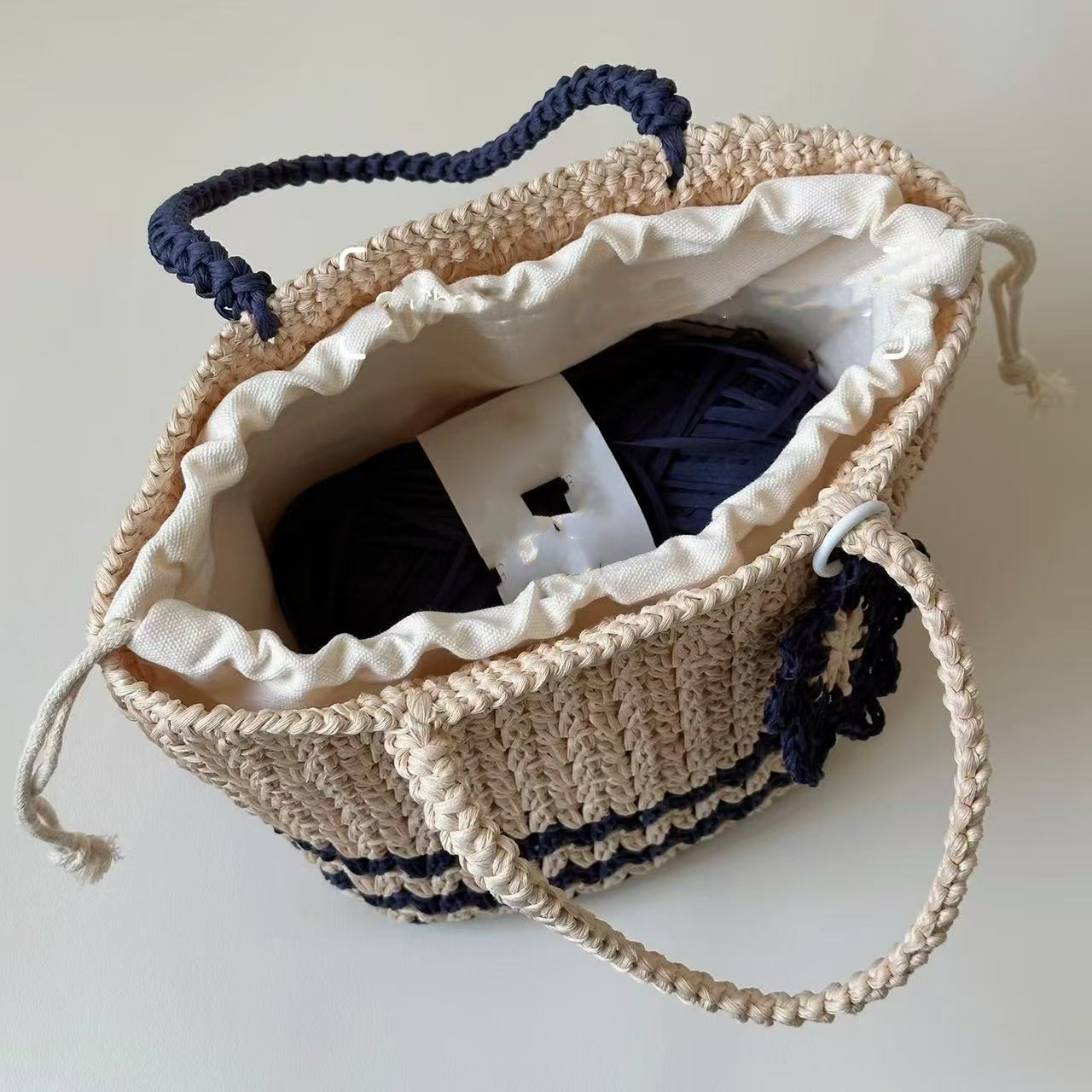 【$99.99  Cotton grass crochet bag free shipping】 -for a Small Bags