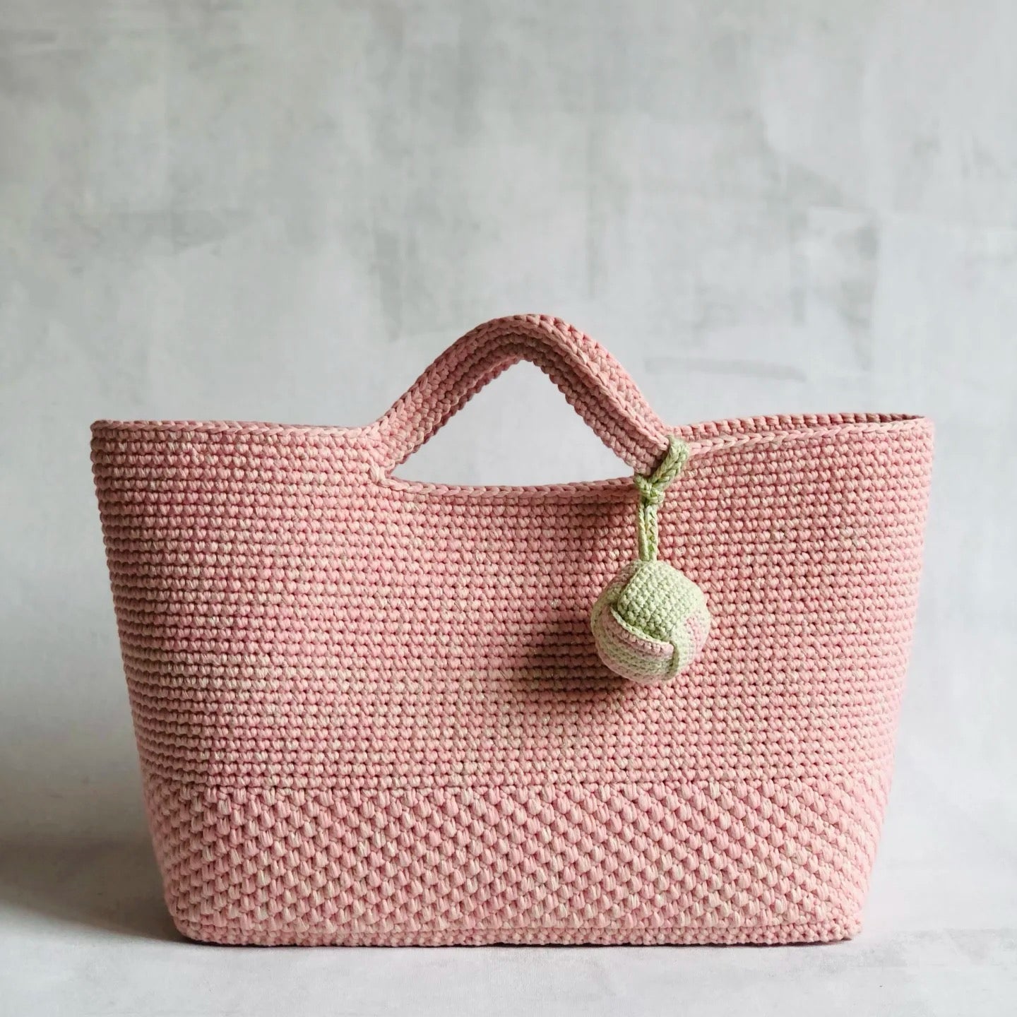 【$139.99 Pink woven tote bag Free Shipping]-For Big Bag